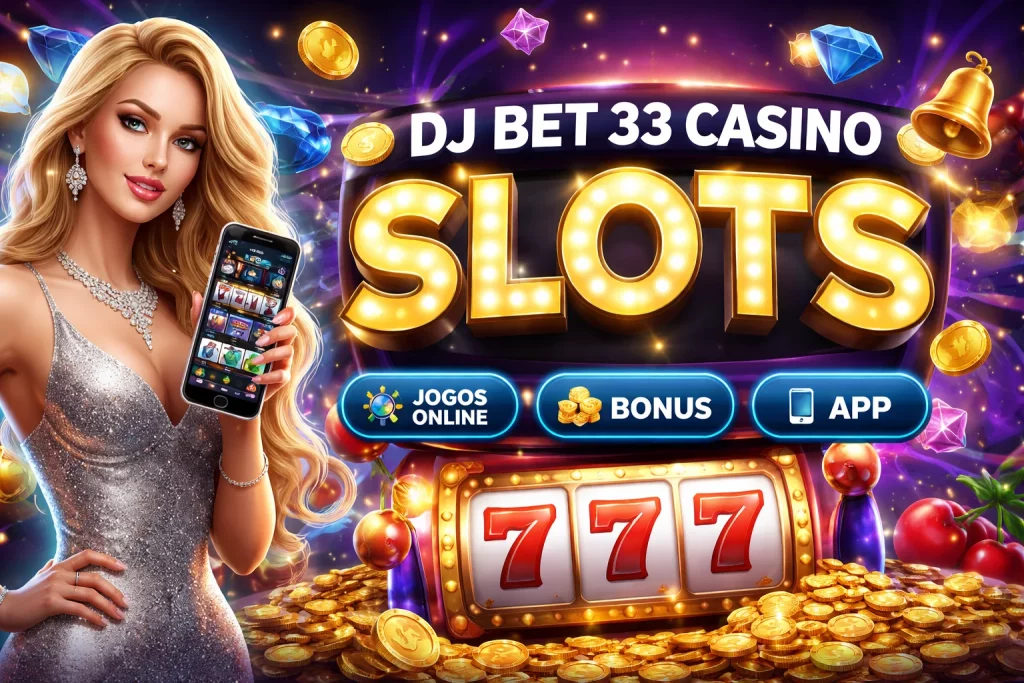 DJ BET33 Casino Slots no Brasil com Jogos online, Bonus e App